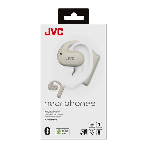 JVC HA-NP35T Kuulokkeet True Wireless Stereo (TWS) In-ear Puhelut/Musiikki Bluetooth Valkoinen