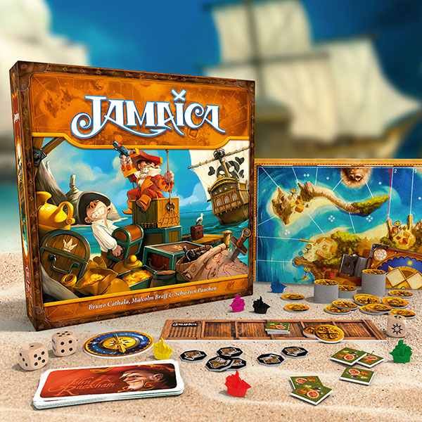 Asmodee Jamaica Brætspil Familie