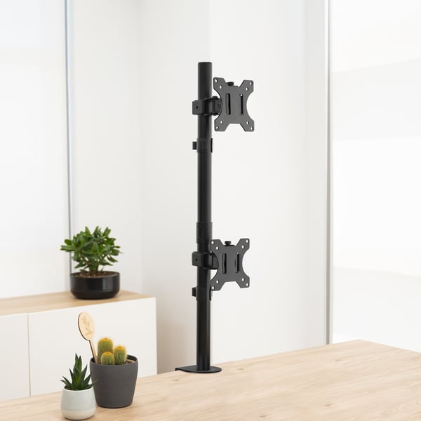 TooQ DB1233TNV-B skærmbeslag og -stativer 81,3 cm (32") Skrivebord Sort
