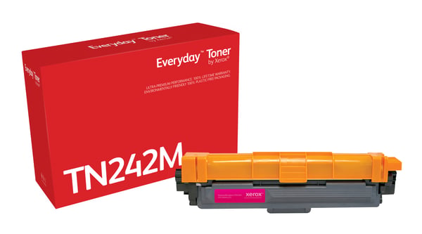 Everyday™ Magenta Toner by Xerox compatible with Brother TN242M, Standard capacity