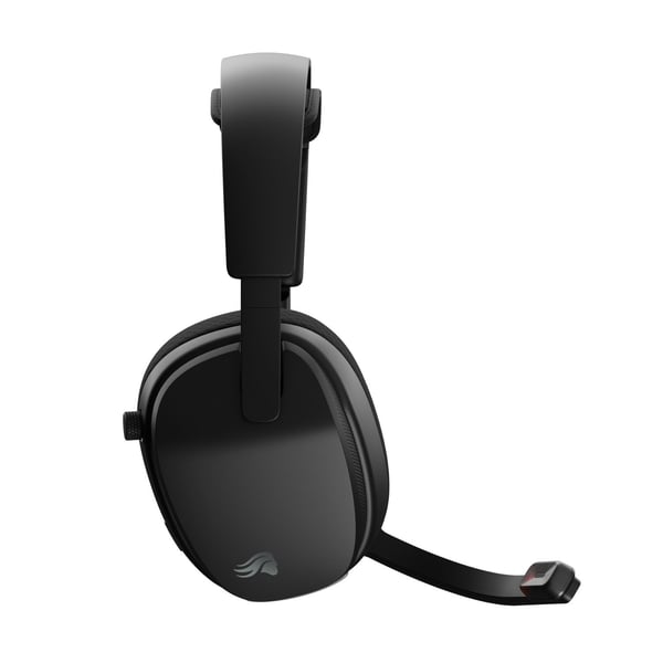 Glorious Gaming GHS Wireless InfinitePlay Headset Trådløs Spil Bluetooth Opladningsstativ Sort