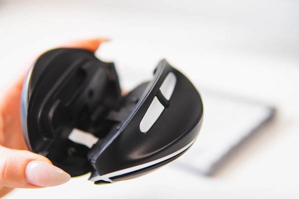 BakkerElkhuizen Oyster Mouse Wireless hiiri Office Molempikätinen Langaton RF Laser 1200 DPI