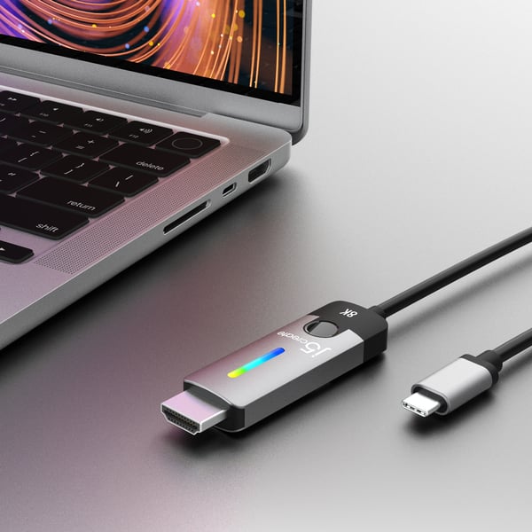 j5create JCC157-N USB-C® till HDMI™ 2.1 8K-kabel