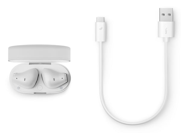 Philips TAT2139WT/00 hovedtelefoner/headset Trådløs I ørerne Opkald/musik Bluetooth Hvid