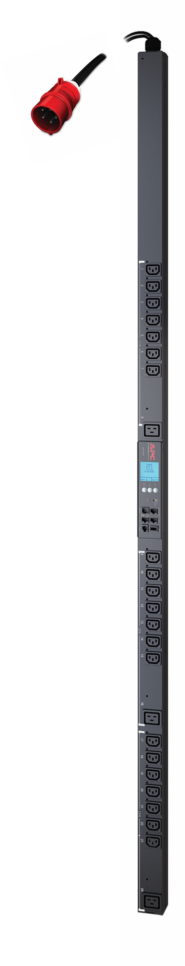 APC AP8681 tehonjakeluyksikkö 24 AC-pistorasia(a) 0U Musta APC AP8681 tehonjakeluyksikkö 24 AC-pistorasia(a) 0U Musta