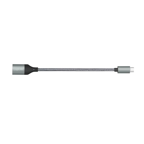 LogiLink CU0106 USB-kablar USB 3.2 Gen 1 (3.1 Gen 1) 0,15 m USB C USB A Grå