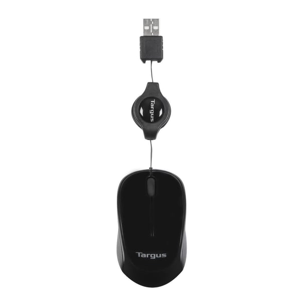 Targus AMU75EU mus Rejse Ambidextrous USB Type-A Blue Trace 1000 dpi