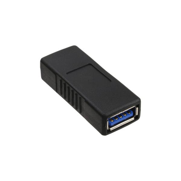 InLine 35300P kabel kønsskifter USB 3.0 A female USB3.0 A Sort
