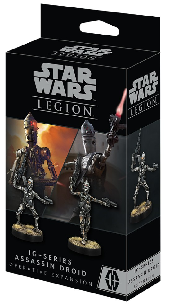 Asmodee Star Wars Legion: Ig-series Assassin Droids Udvidelsespakker til brætspil Krig Asmodee Star Wars Legion: Ig-series Assassin Droids Udvidelsespakker til brætspil Krig