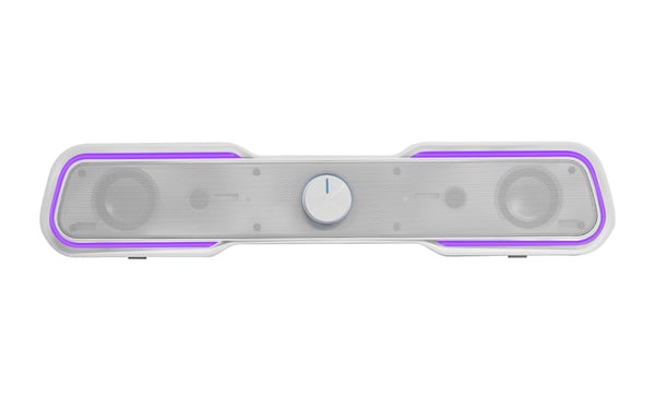 Mars Gaming MSBXW soundbar-högtalare Vit 10 W