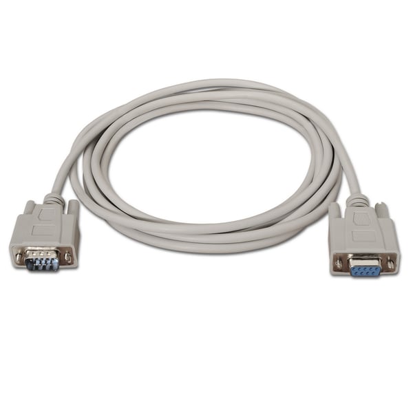 AISENS A112-0065 seriella kablar Beige 1,8 m DB9