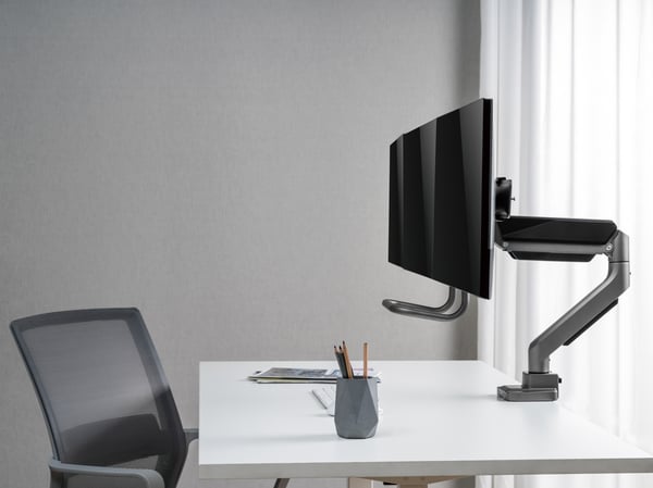 Equip 650162 skærmbeslag og -stativer 68,6 cm (27") Skrivebord Sort