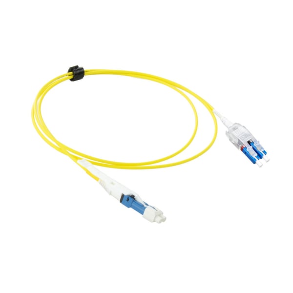 ACT RL1110 InfiniBand och fiberoptisk kabel 10 m CS LC Gul
