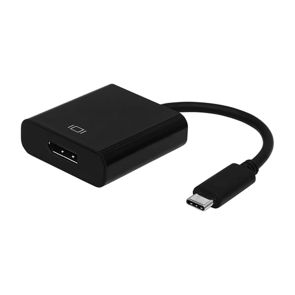 AISENS A109-0345 videokabel adapter 0,15 m DisplayPort USB Type-C Sort AISENS A109-0345 videokabel adapter 0,15 m DisplayPort USB Type-C Sort