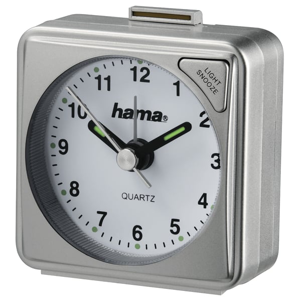 Hama A50 Quartz-väckarklocka Silver