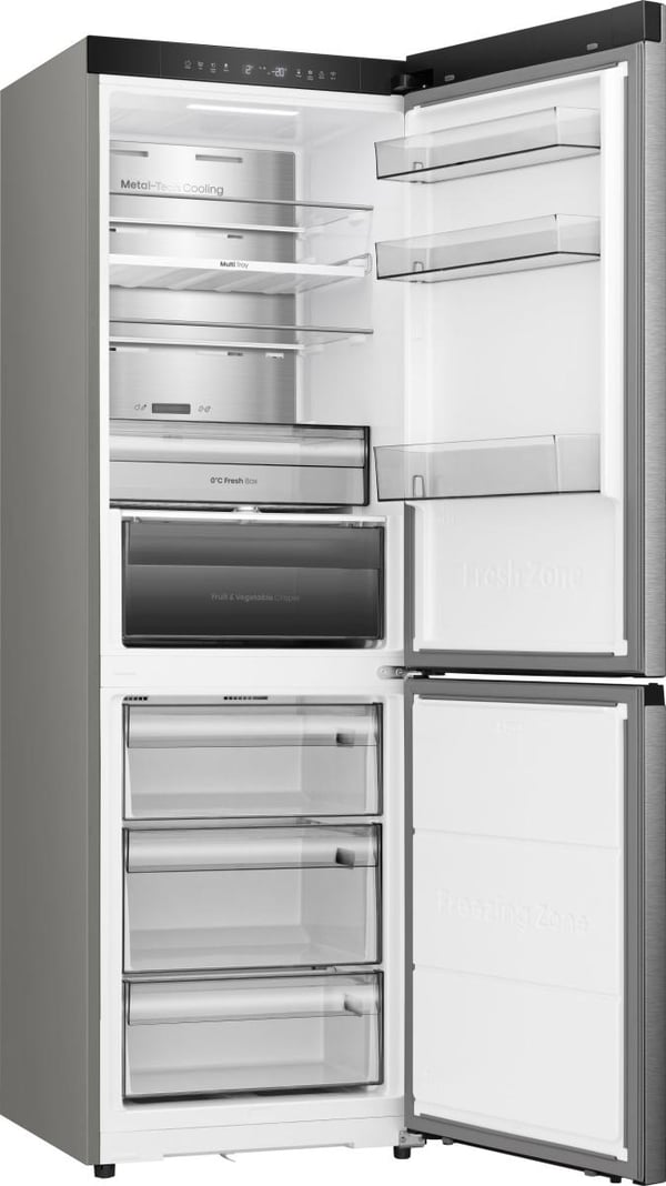 Hisense RB3K330SAIC Fristående 330 l Grå, Rostfritt stål