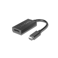Lenovo 4X90Q93303 videokabeladapter 0,2 m USB Type-C DisplayPort Svart