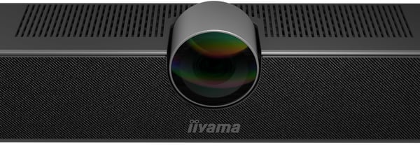 iiyama UC CAM120ULB-1 videokonferenssikamera 12 MP Musta 3840 x 2160 pikseliä 30 fps
