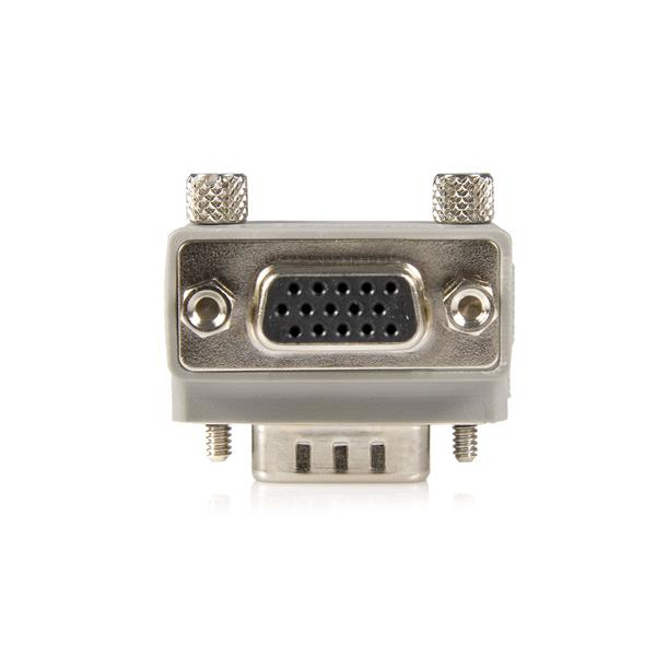 StarTech.com Right Angle VGA / VGA Cable Adapter Type 1 - M/F DB15 Grå