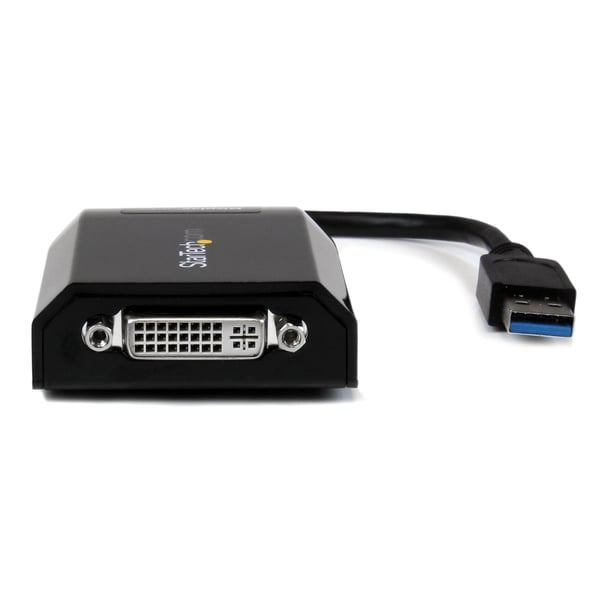 StarTech.com USB32DVIPRO USB grafisk adapter 2048 x 1152 pixel Sort