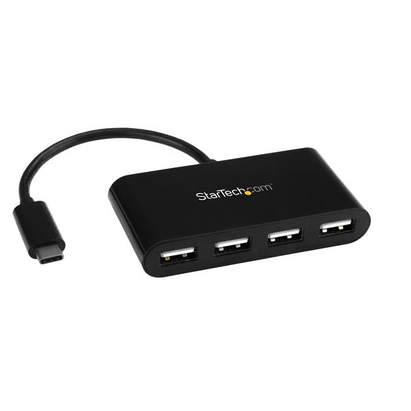 StarTech.com 4-portars USB-C-hub - Minihubb - USB C till 4x USB-A