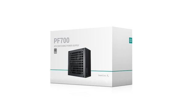 DeepCool PF700 strömförsörjningsenheter 700 W 20+4 pin ATX ATX Svart