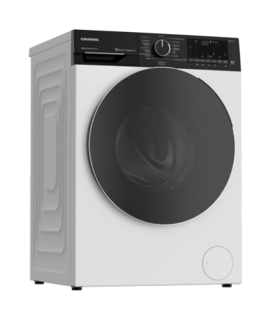 Grundig GD7P510447W kombinerad tvättmaskin och Tumlare Fristående Frontmatad Vit
