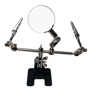 LogiLink WZ0034 forstørrelsesglas Sort, Rustfrit stål