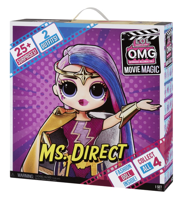 L.O.L. Surprise! OMG Movie Magic Doll- Ms. Direct