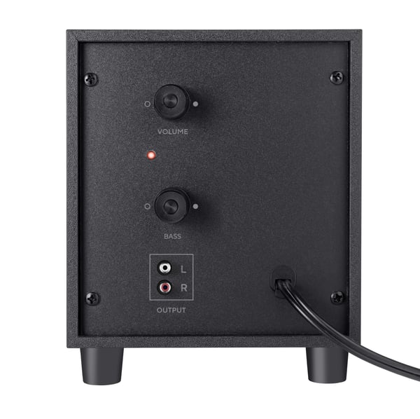 Trust Avora 2.1 mikrofonset 9 W PC / bärbar dator Svart 2.1 kanaler 2-vägs