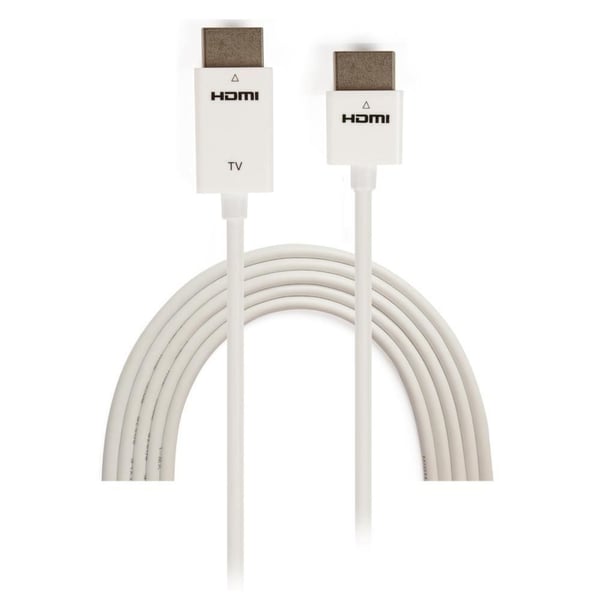 Techly 1m HDMI-A/HDMI-A HDMI-kabel HDMI Type A (Standard) Hvid
