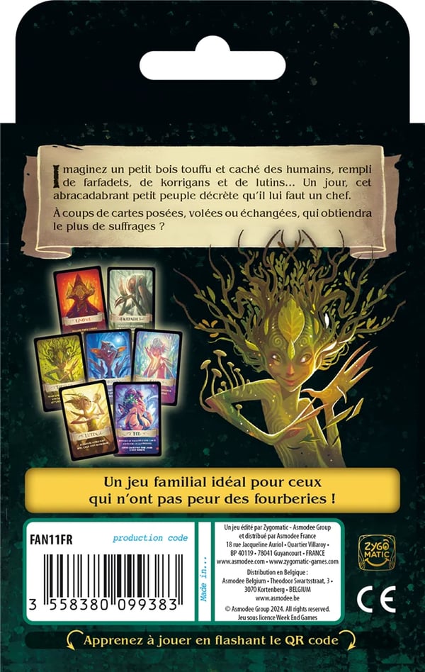 Asmodee 3558380099383 lautapeli Fantasy 15 min Korttipeli Juhla