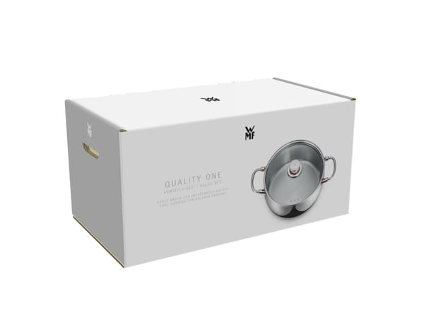 WMF Quality One 07.7455.6380 pann- och grytset 9 styck