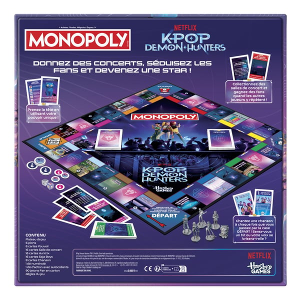 Monopoly KPop Demon Hunters