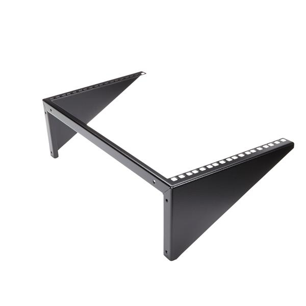 StarTech.com Vertikalt vægmonteret 19 tommer serverrack - 6U - Vægmontering - Sort - 6U - 48.