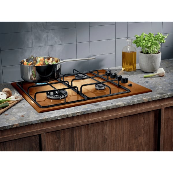 Electrolux KGS6404T Brun Indbygget 60 cm Gaskomfur 4 zone(s)