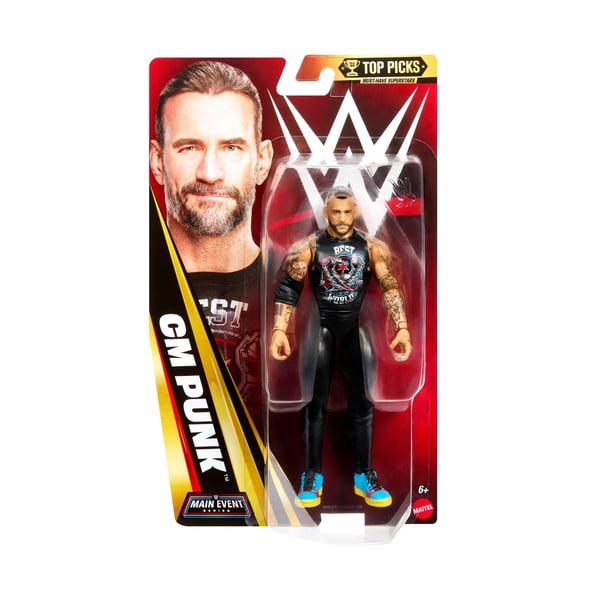 WWE Main Event Series Top Picks CM Punk Action Figure