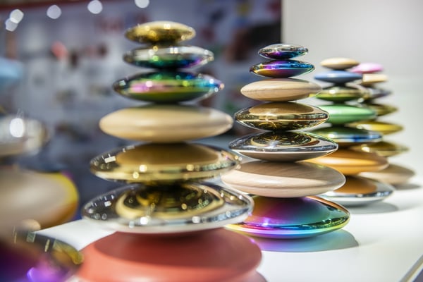 Tickit Sensory Reflective Colour Burst Buttons