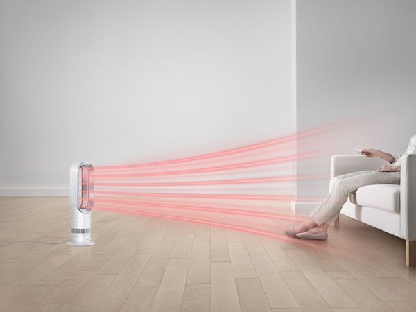 Dyson Hot+Cool Jet Focus Nickel, Vit