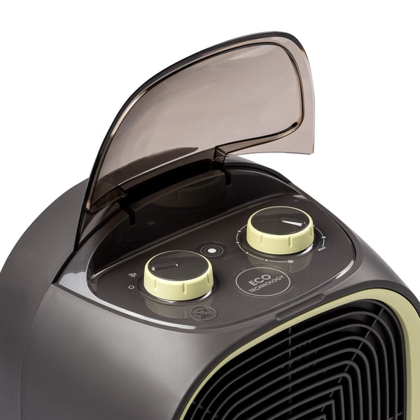 Imetec Silent Power Eco inomhus Grön, Grå 2100 W Elektrisk värmefläkt