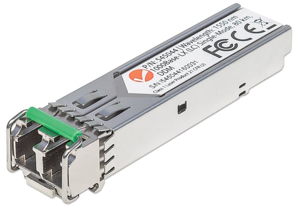 Intellinet 545044 transceiver-moduler för nätverk Fiberoptik 1000 Mbit/s SFP 1550 nm