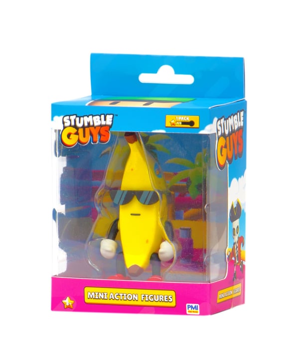 Stumble Guys Mini Action Figures Banana Guy