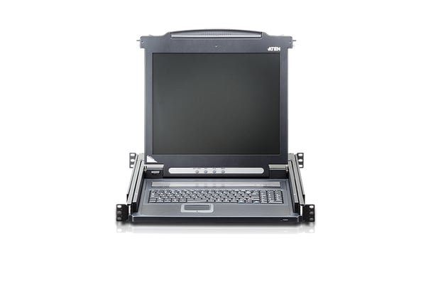 ATEN CL1000M-ATA-2XK07SGG rack 43,2 cm (17") Svart 1U