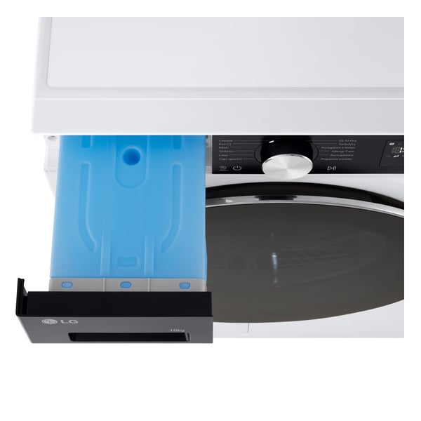 LG RNX5010TKC tørretumbler Fritstående Front-læsning 10 kg Hvid, Sort