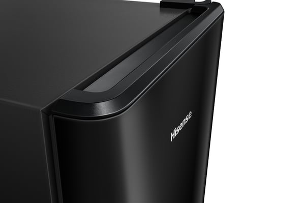 Hisense RR220D4BBE kombi-køleskab Fritstående 165 L Sort