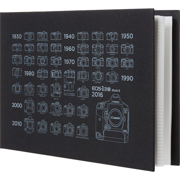Canon MC-PA001 + PP-201 fotoalbum og arkbeskyttelse Sort Etuibinding