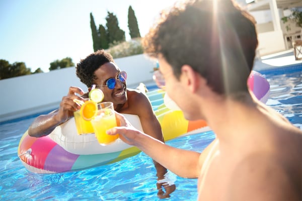 Bestway 43722 pool- och badmadrass Multifärg Monokromatiskt PVC