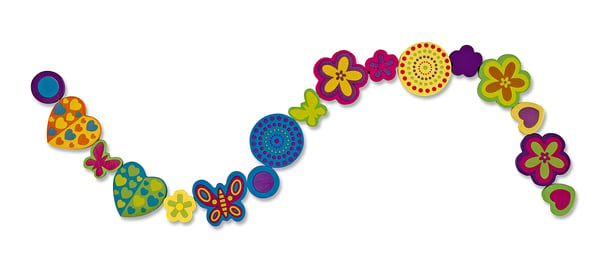 Melissa & Doug Bead Bouquet Deluxe Wooden Bead Set