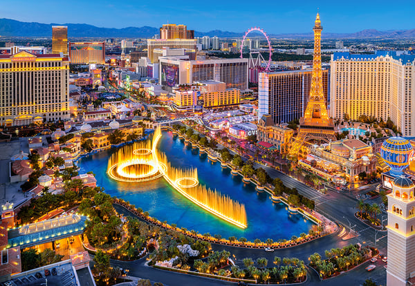 Castorland Fabulous Las Vegas 1500 pcs Puslespil 1500 stk By