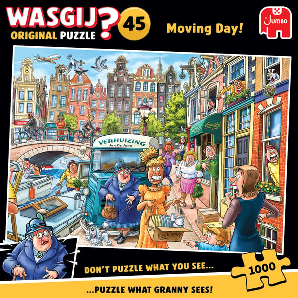 Wasgij Original 45 - Flyttedag! (1000 brikker)